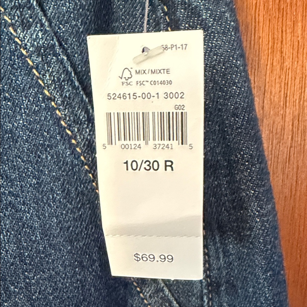 GAP High-Rise Wide-Leg Denim Jeans - Picture 5 of 6